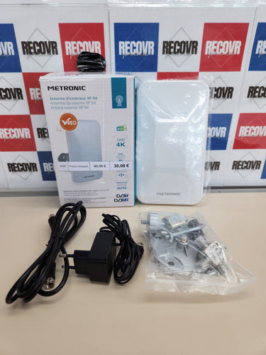 Antena TV TDT Interior / Exterior, para HDTV, UHD, 4K / DVB-T / DVB-T2 / UHF, filtro 5G